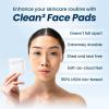 imageClean Skin Club Clean Pads 20 New ampamp Improved Edges Guaranteed Not to Shed ampamp Tear Face Pads Unique Triple Layers Textured ampamp Ultra Soft Side Organic Disposable Cotton Pair with Makeup Remover2 pack