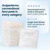 imageClean Skin Club Clean Pads 20 New ampamp Improved Edges Guaranteed Not to Shed ampamp Tear Face Pads Unique Triple Layers Textured ampamp Ultra Soft Side Organic Disposable Cotton Pair with Makeup Remover2 pack