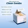 imageClean Skin Club Clean Swabs  6 Pack Total 3000 Count  One Pointed Tip  Biodegradable  Organic Cotton ampamp Bamboo  Makeup ampamp Nail Polish Touchups  ChlorineFree ampamp Hypoallergenic1000 Count