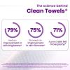 imageClean Skin Club Clean Towels XL Healthy Aging Smooths Fine Lines Wrinkles ampamp Texture In 6 Weeks Treated for Extra Softness Disposable Face Towels Anti Aging Makeup Remover Dry Wipe 50 Ct 1 Pack50 Count Pack of 1