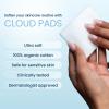 imageClean Skin Club Cloud Pads UltraSoft ampamp Thick Face Pads 100 Organic Cotton DermatologistApproved Makeup Remover and Toner Applicator SensitiveSkin Safe 60 Count Pack of 1