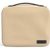 imageCLEAN SKIN CLUB Clean Towels XL Dedicated Travel Cosmetic Makeup Bag Portable Large Capacity Beauty Toiletry Water Resistant Organizer Case with Dividers Zipped CompartmentsSand