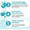imageClean Skin Club Clean Blemish Control Towels XL 100 USDA Biobased Face Towel Disposable Face Towelette Eczema Association Accepted Makeup Remover Dry Wipes Ultra Soft 50 Ct 1 Pack50 Count Pack of 1