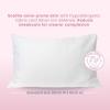 imageClean Sleep Silver Ion Pillowcase Hypoallergenic Pillowcase for BlemishProne ampamp Sensitive Skin Silver Ion Infused PlantBased Fabric Standard Size 1 Pillow Cover Glacier White