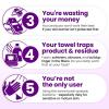 imageClean Skin Club Healthy Aging Clean Towels XL Travel Pack Smooths Fine Lines Wrinkles ampamp Texture Disposable Face Towels AntiAging Dry Wipes TSAApproved Travel Essential 10 Ct