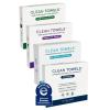 imageClean Skin Club Clean Towels XL Holiday Variety 4Pack Gift Box  Disposable Face Towels Gift Set Includes Original Sensitive Blemish Control ampamp Healthy Aging 40 Count Total 10 Each